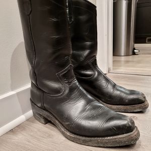 Men's size 9.5 EEE width Dayton Black Beauty boots
